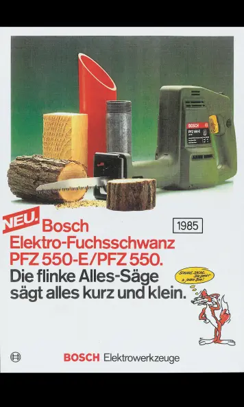 Elektro-Fuchsschwanz für Heimwerker